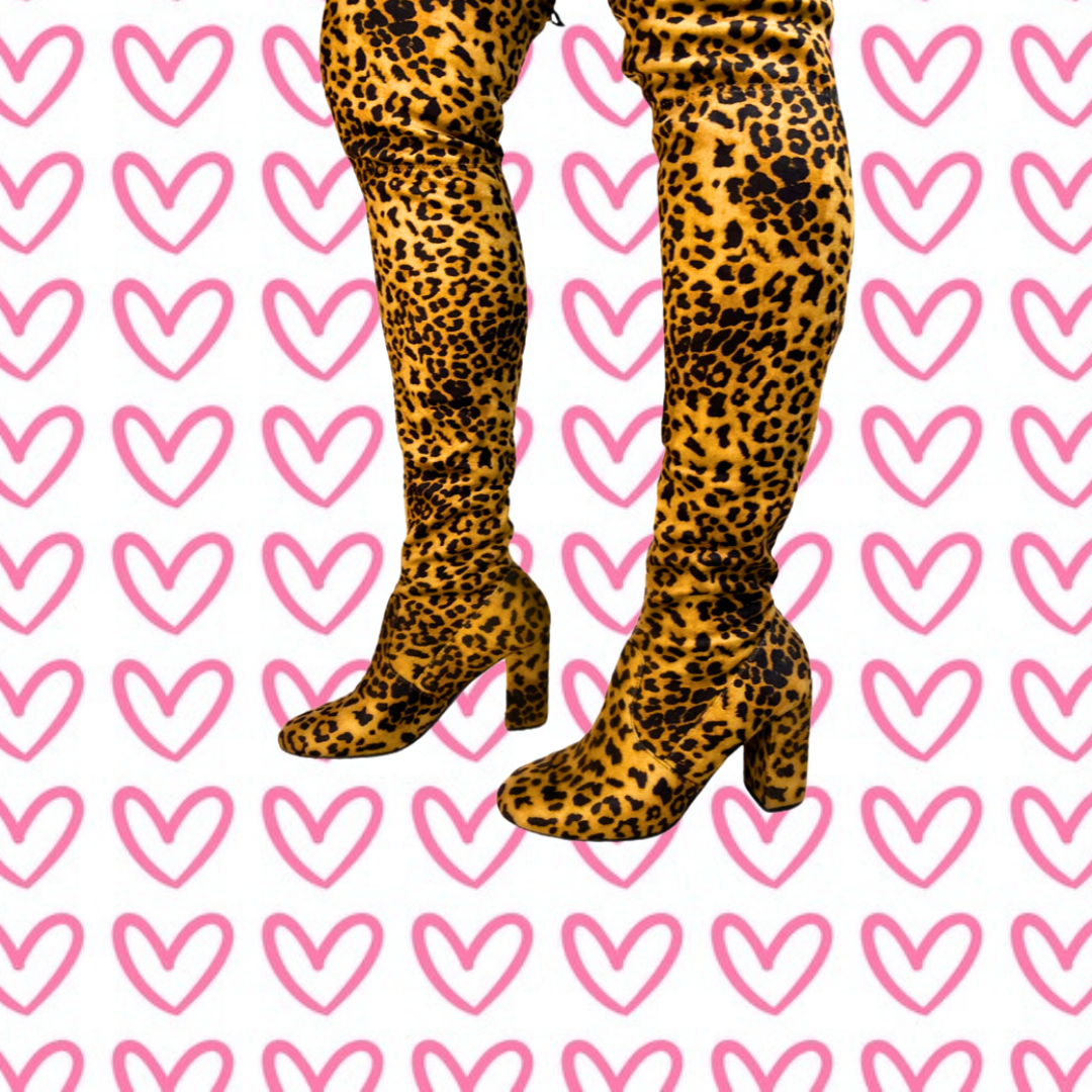 Leopard Boots