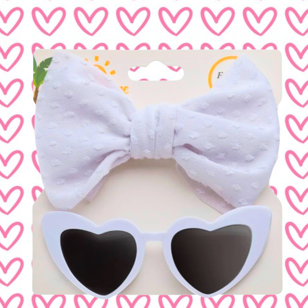 Baby Girl Heart Sunnies