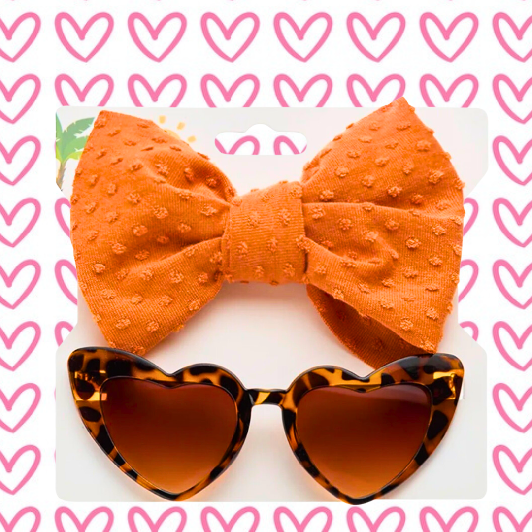 Baby Girl Heart Sunnies